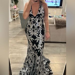 Mardi Gras/ Prom Dress